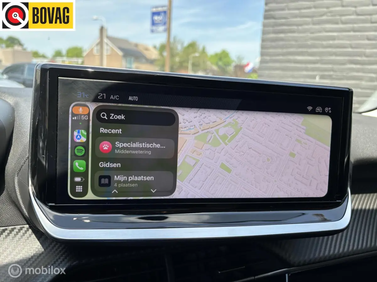 1.2 PureTech 100 Allure navigatie adaptive cruise control clima pdc v+a stoelverwarming