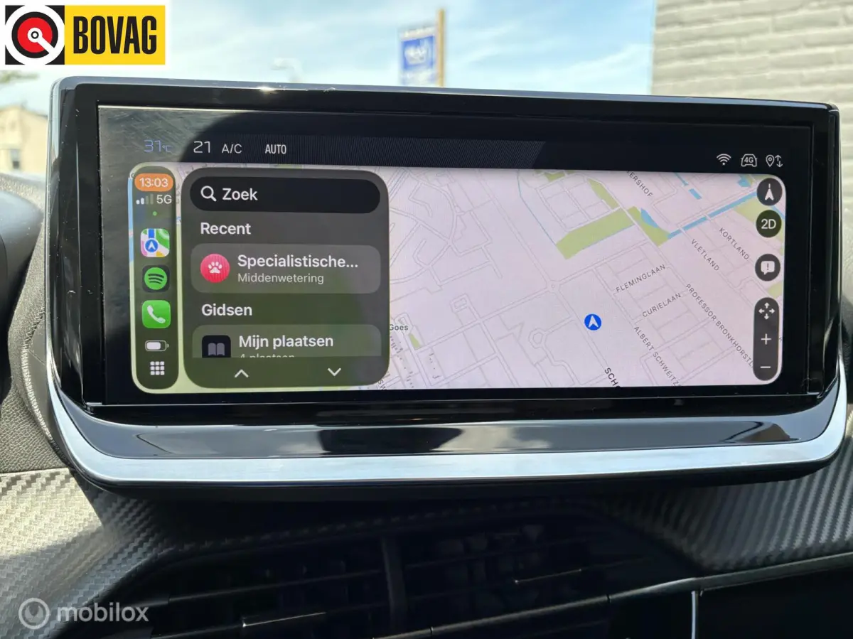 1.2 PureTech 100 Allure navigatie adaptive cruise control clima pdc v+a stoelverwarming