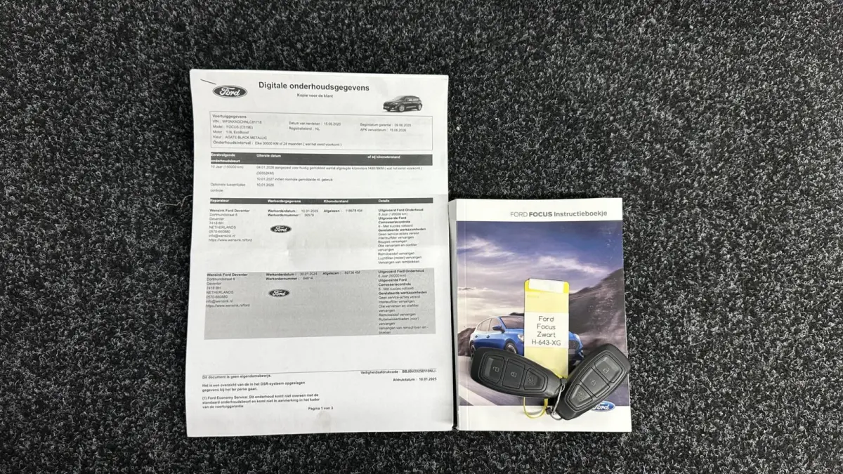 1.0 EcoBoost Titanium Business TREKHAAK ECC CARPLAY NAVI CRUISE LM.
