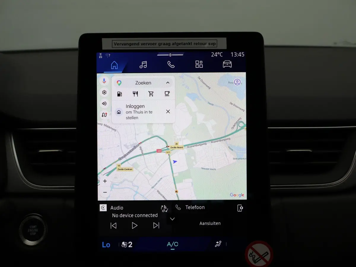 techno full hybrid E-Tech 160 | Parkeercamera | Adapt. Cruise | Google Navigatie |