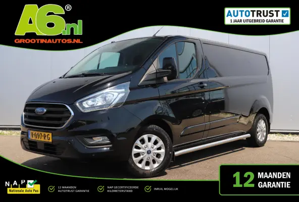 300 2.0 TDCI L2H1 Limited DC 170PK Automaat Trekhaak Sidebars Navigatie Achteruitrijcamera Carplay LED 16 inch LMV Schuifdeur Airco Cruise