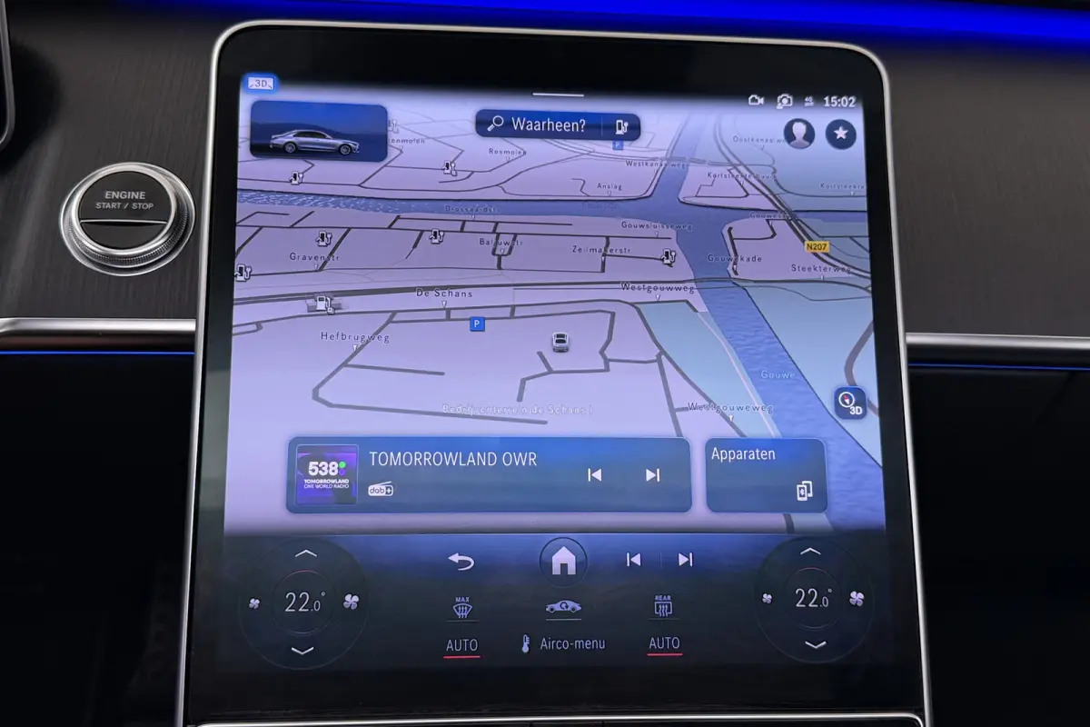 580e AMG Plus Pano-Dak Stoelventilatie Head-Up Display