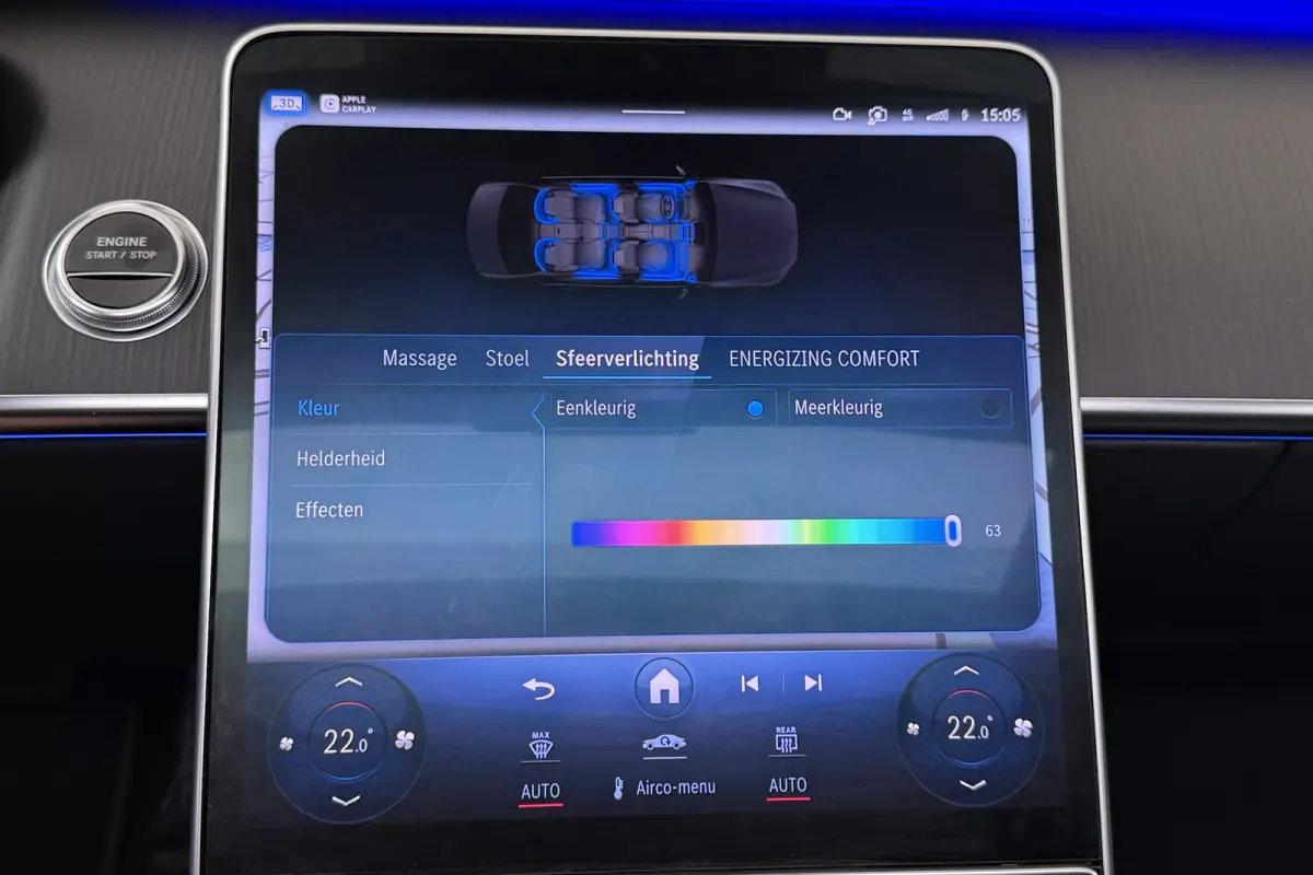 580e AMG Plus Pano-Dak Stoelventilatie Head-Up Display