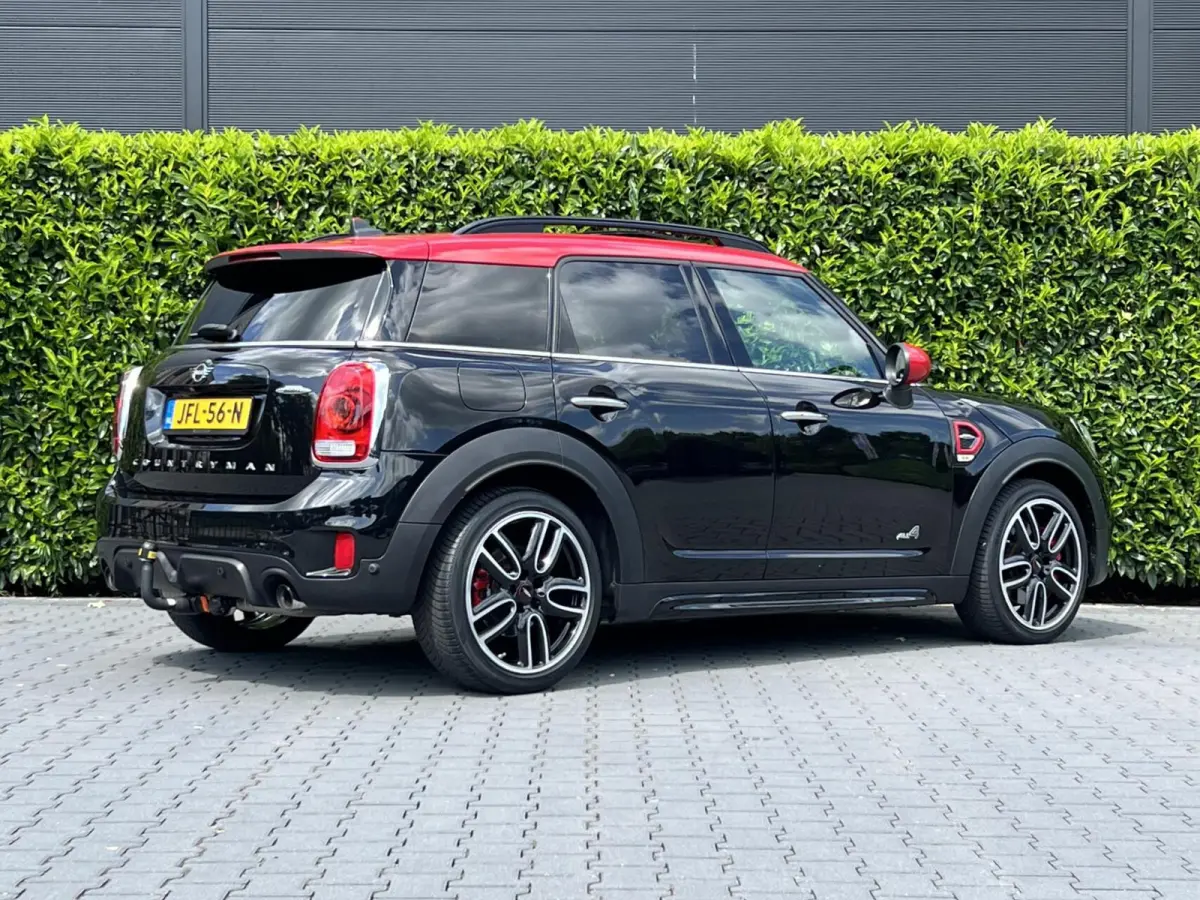 2.0 John Cooper Works ALL4 Chili, MINI YOURS, PANORAMADAK, H/K, HUD, LEDER/ALCANTARA, NAVIGATIE, CAMERA, MEMORY, CRUISE CONTROL, CLIMATE CONTROL, STOELVERWARMING, ELEKTRISCHE STOELEN, TREKHA