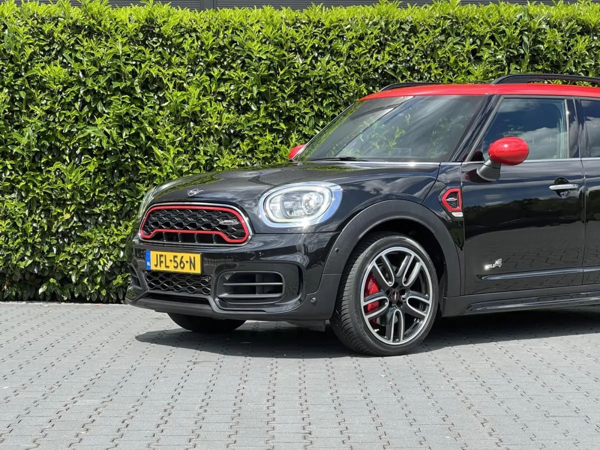 2.0 John Cooper Works ALL4 Chili, MINI YOURS, PANORAMADAK, H/K, HUD, LEDER/ALCANTARA, NAVIGATIE, CAMERA, MEMORY, CRUISE CONTROL, CLIMATE CONTROL, STOELVERWARMING, ELEKTRISCHE STOELEN, TREKHA