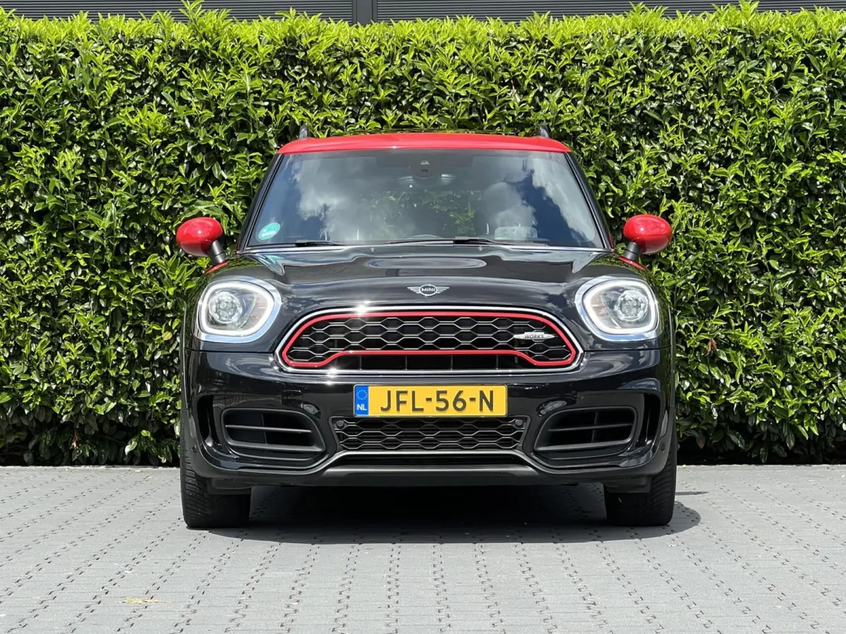 2.0 John Cooper Works ALL4 Chili, MINI YOURS, PANORAMADAK, H/K, HUD, LEDER/ALCANTARA, NAVIGATIE, CAMERA, MEMORY, CRUISE CONTROL, CLIMATE CONTROL, STOELVERWARMING, ELEKTRISCHE STOELEN, TREKHA