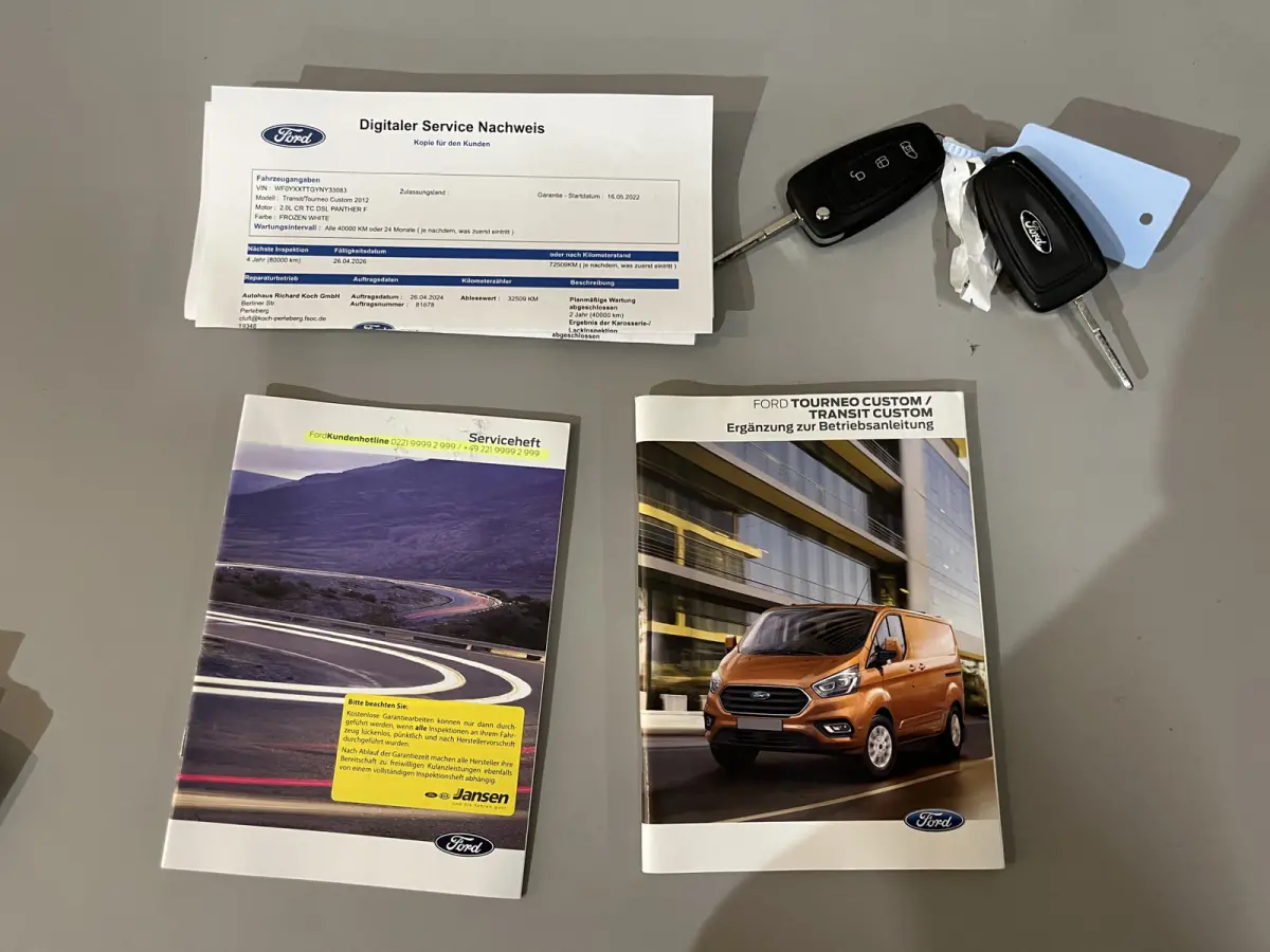 280 2.0 TDCI L1H1 Trend 130 PK / Servicebus / Sortimo Inrichting / Euro 6 / Airco / Camera / CarPlay / Cruise Control Adap. / Navigatie / Klep / 3-Zits / 55.000 KM !!