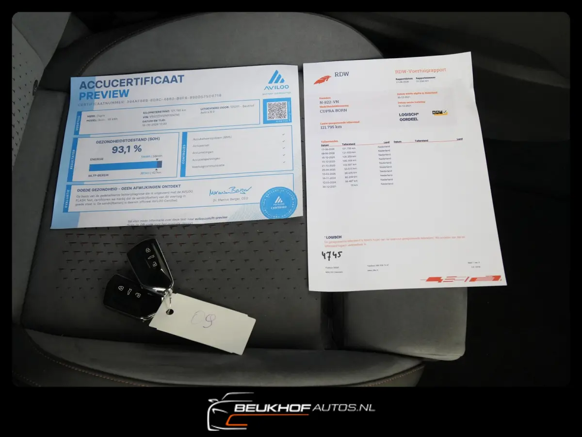 Performance One Camera Stoelverwarming Soh 93.1%