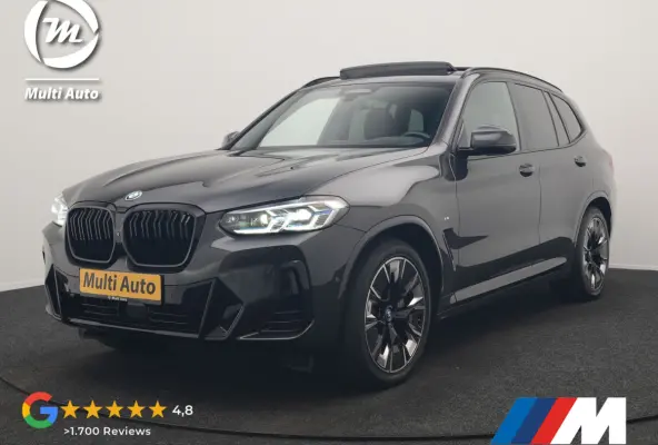 M Sport High Executive 80 kWh 286pk Dealer O.H | Trekhaak Af Fabriek | Panodak | Laser LED | Head Up | Adaptive Cruise | 360 Camera | Lederen Sportstoelen Memory & Verwarmd | Harman / Kardon