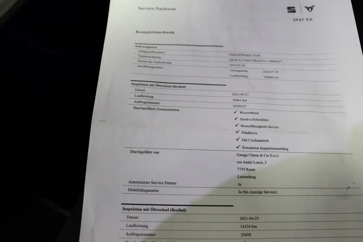 2.0 TSI CUPRA DSG Automaat Panoramadak, volledig digitaal instrumentenpaneel.