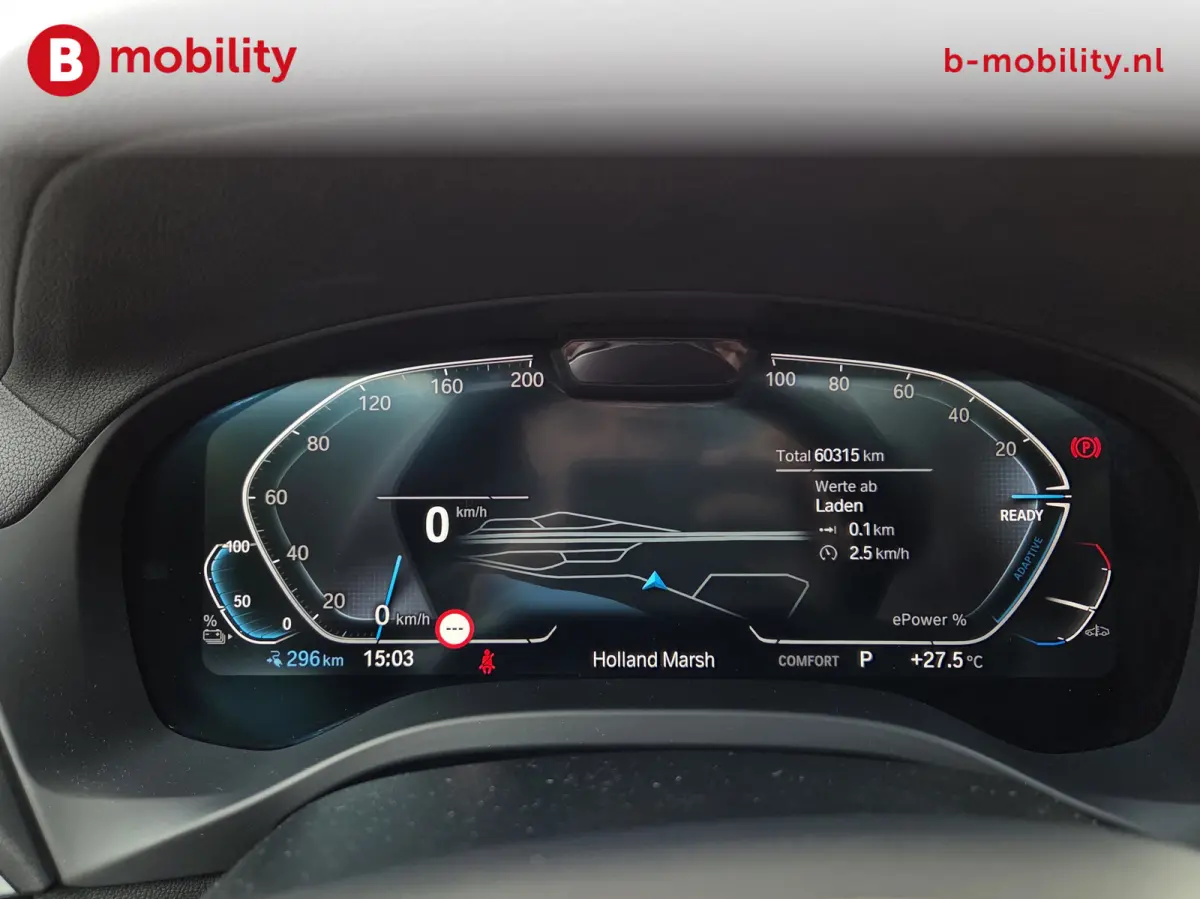 High Executive M-Sport 80 kWh SOH 98% 'Mineral-Weiss' Trekhaak Panoramdak Harman/Kardon | Adaptive Cruise Control | Elek. Stoelen | Head-Up | DAB