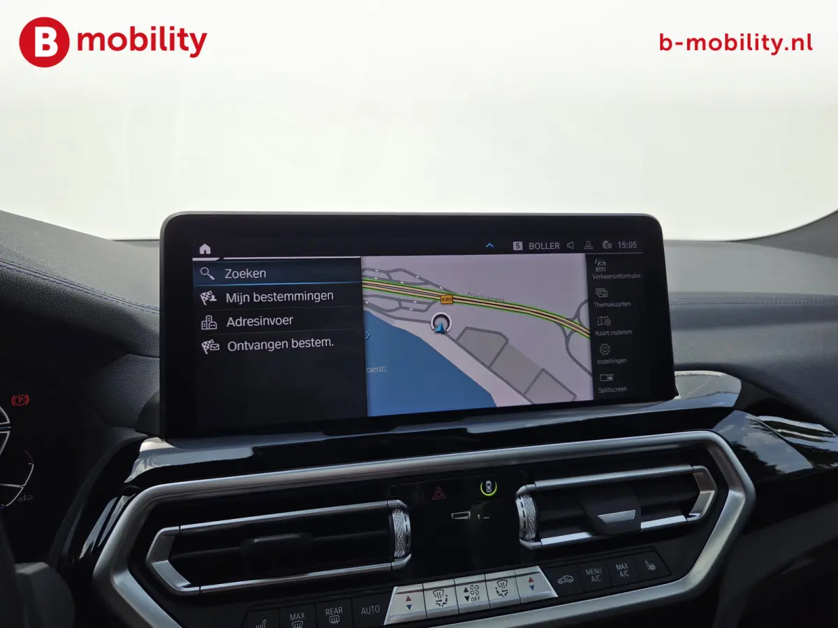 High Executive M-Sport 80 kWh SOH 98% 'Mineral-Weiss' Trekhaak Panoramdak Harman/Kardon | Adaptive Cruise Control | Elek. Stoelen | Head-Up | DAB
