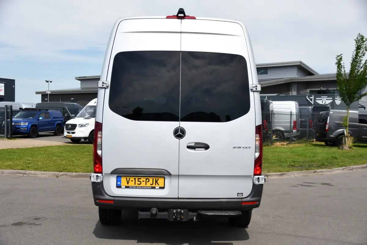 316 2.2 CDI L2H2 DC PB Edition Adaptieve Cruise, Camera, Carplay, LED, 164pk, Stoelverwarming, Trekhaak, Automaat, 10,5'' Mbux, Standkachel, Uniek!