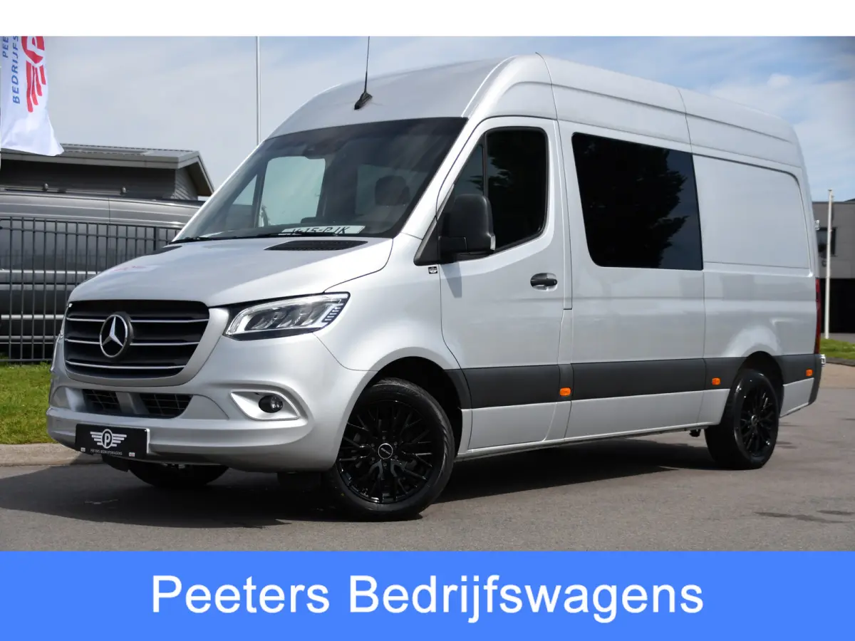 316 2.2 CDI L2H2 DC PB Edition Adaptieve Cruise, Camera, Carplay, LED, 164pk, Stoelverwarming, Trekhaak, Automaat, 10,5'' Mbux, Standkachel, Uniek!