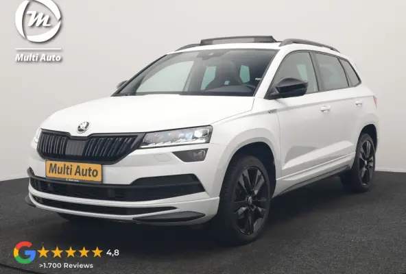 1.5 TSI ACT Sportline DSG 150pk Dealer O.H | Panodak | Adaptive Cruise | Camera | RS Sportstoelen Verwarmd | Blis | Keyless | Apple Carplay | Black Optic | Virtual | Navigatie | DAB | 18"L.M