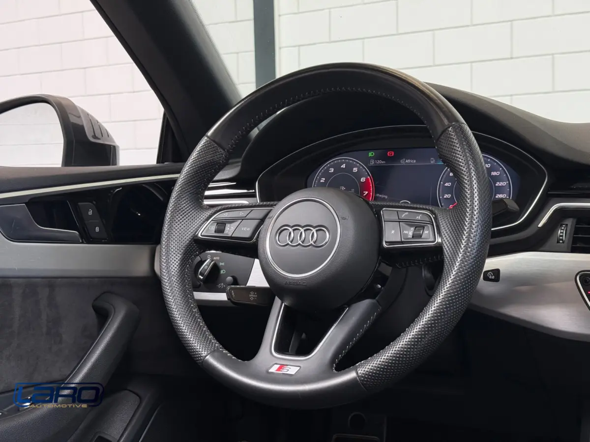 40 TFSI 190pk 3x S Line | Facelift Virtual Trekhaak Cam Sfeer stoel + nek verwarming