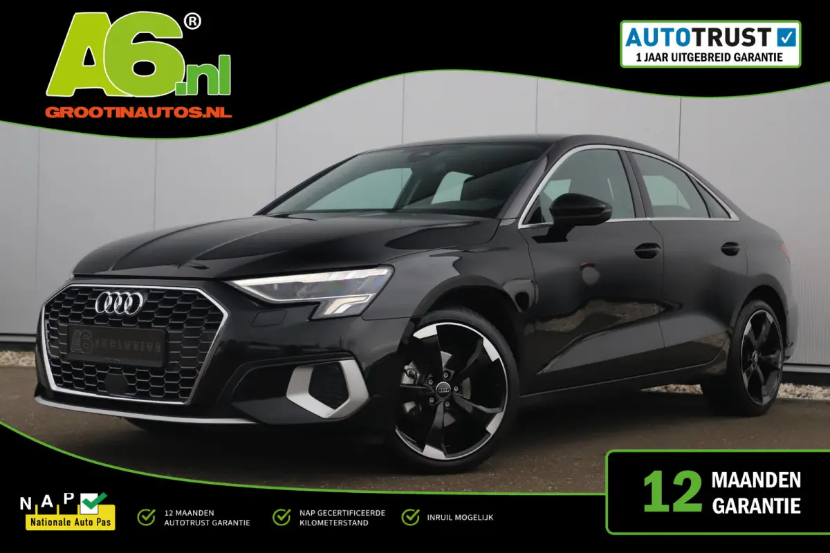 30 TFSI Advanced edition Automaat 18 inch RS Look Velgen Sportstoelen Full LED Navigatie Carplay Android Clima Cruise Lane Assist