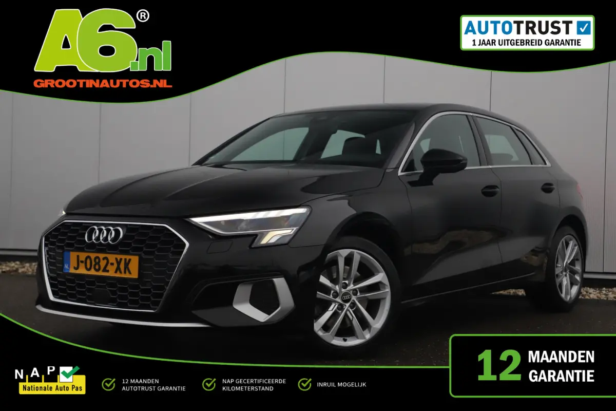 30 TFSI Advanced edition Automaat Leder Sportstoelen Stoelverwarming Virtual Navigatie Clima Cruise 17 inch LMV Full LED Lane Assist