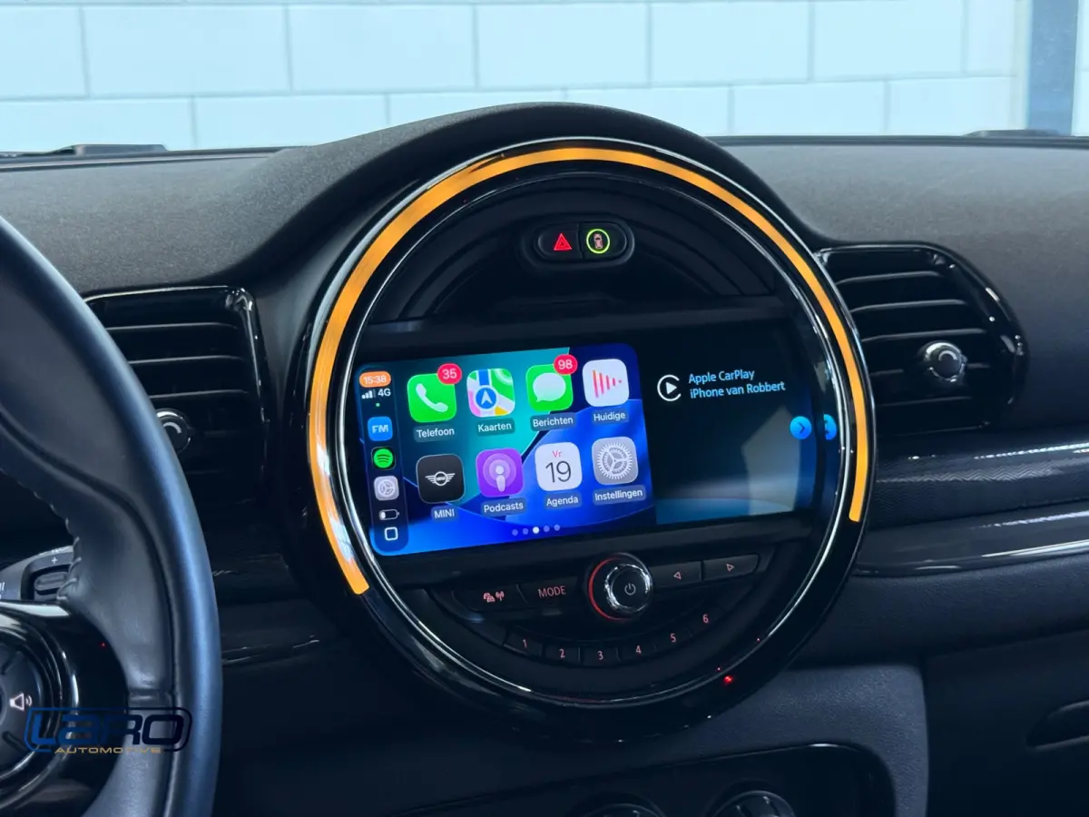 1.5 Cooper 136 pk Aut. | Leer ACC LED CarPlay Climate Stoelver. Chili