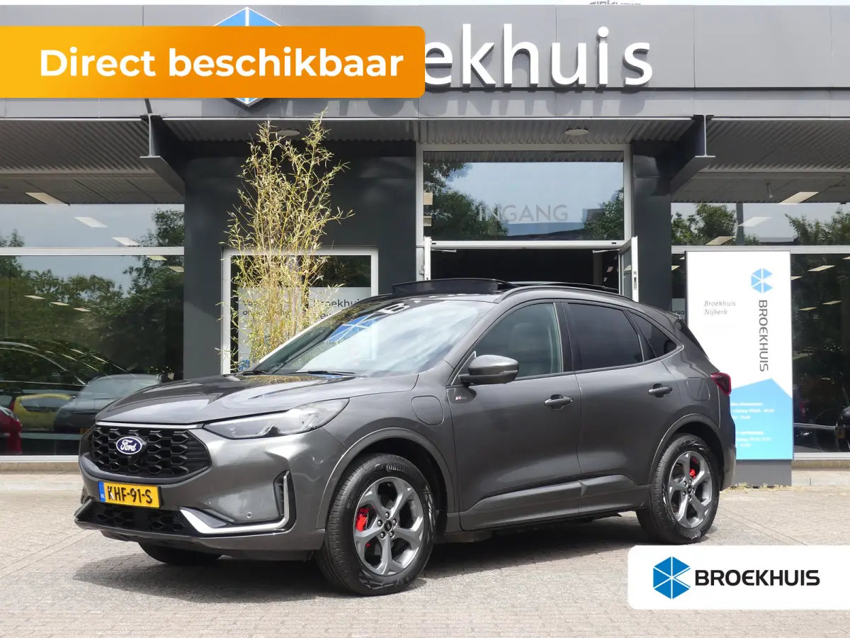 2.5 PHEV 243PK ST-Line X | FULL OPTIONS | TREKHAAK | PANORAMADAK | CAMERA V+A | 360 CAMERA | ADAPTIVE CRUISE | DODEHOEKDETECTIE | STUUR+STOEL+VOORRUITVERWARMING | ELEKTRISCHE ACHTERKLEP | MA