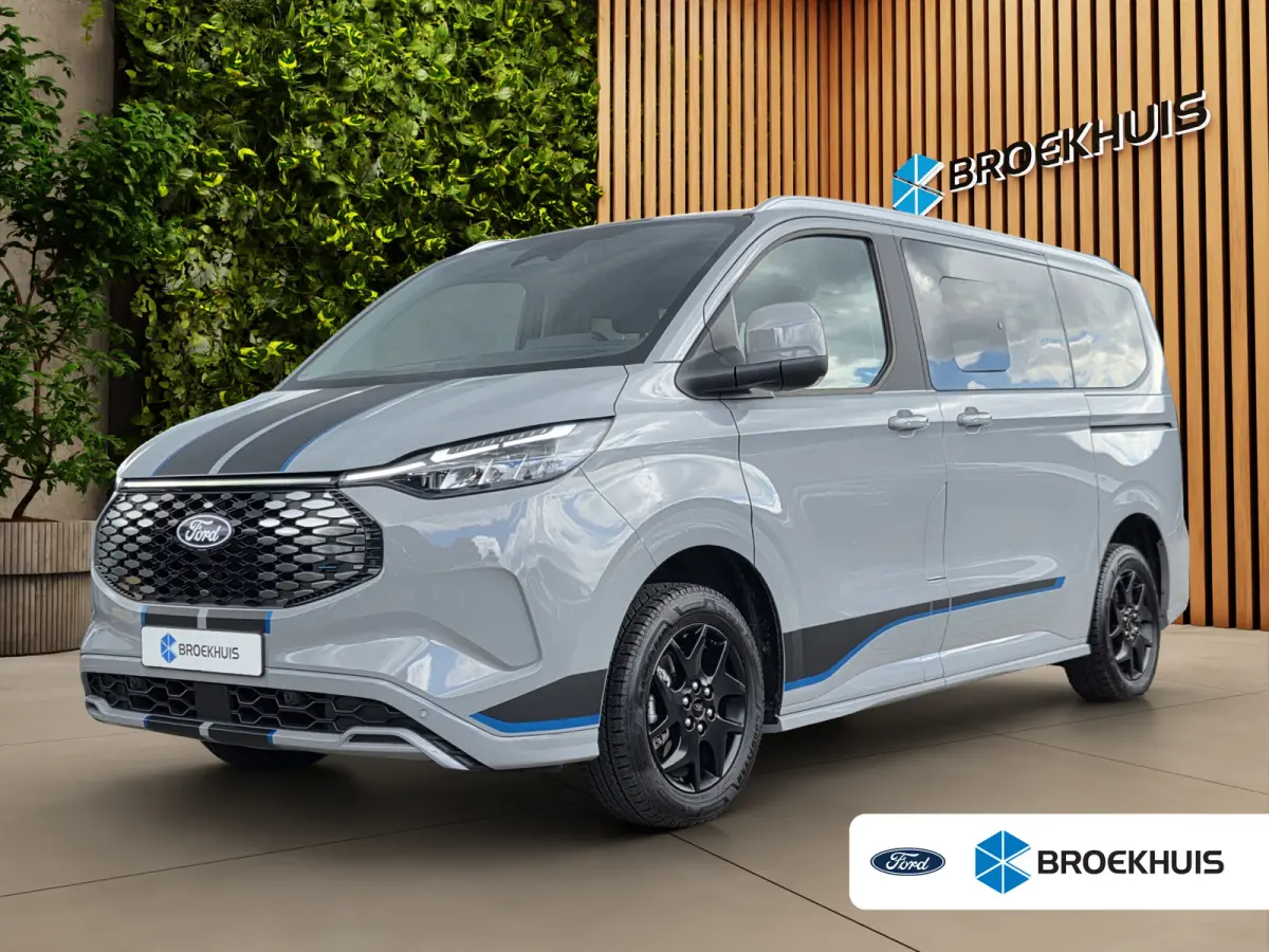 Tourneo Custom Sport 340 L1H1 65 kWh 8 Persoons | 2 x Schuifdeur | B&O | 4 jaar/100.000km garantie