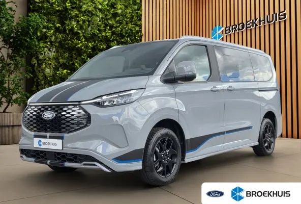 Tourneo Custom Sport 340 L1H1 65 kWh 8 Persoons | 2 x Schuifdeur | B&O | 4 jaar/100.000km garantie