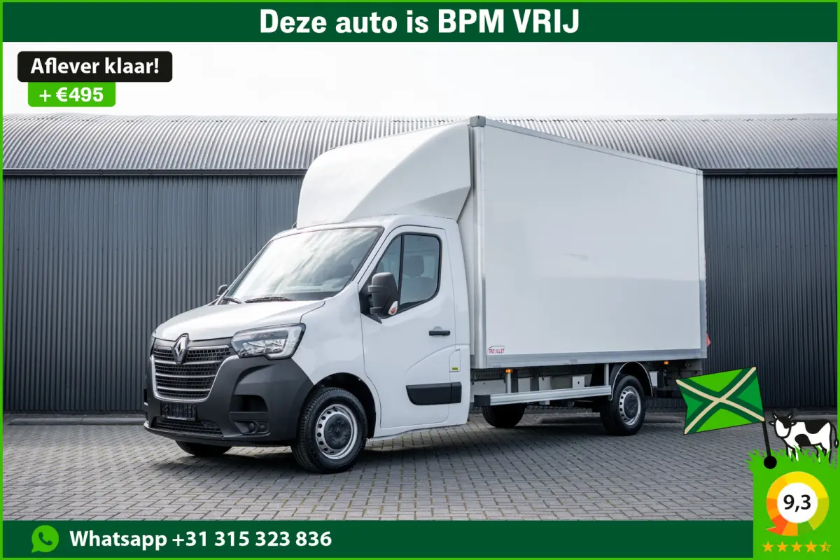 2.3dCi | Bakwagen met Laadklep | LED | Carplay | Camera | Cruise