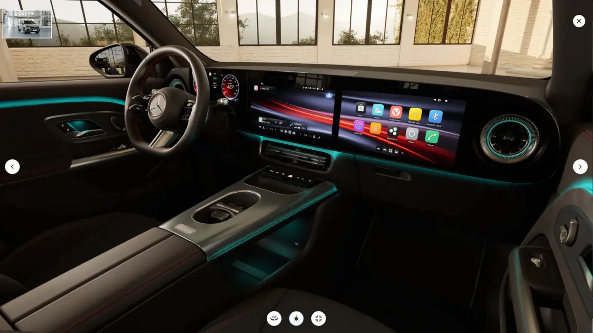 250+ Business Solution AMG 7p. 85.5 kWh Premium / Nightpakket / MBUX Superscreen / Winterpakket / 20" / 360 Camera
