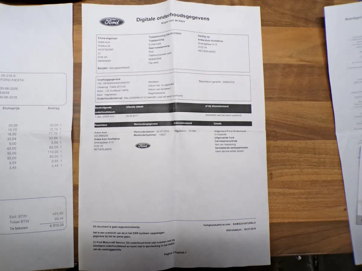 1.0 EcoBoost ST Line 101 PK  N.A.P