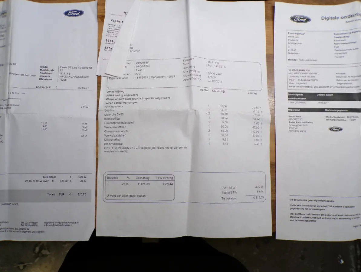 1.0 EcoBoost ST Line 101 PK  N.A.P