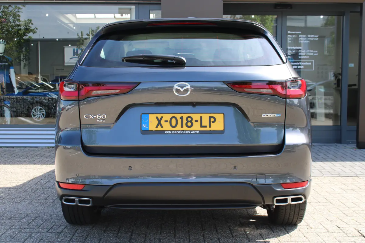 2.5 e-SkyActiv PHEV Exclusive-Line | Cruise control adaptief met Stop&Go en stuurhulp | Dodehoekdetectie met correctie | Navigatiesysteem full map