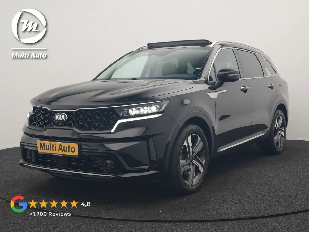 1.6 T-GDI 4WD DynamicPlusLine 265pk Dealer O.H. | Trekhaak Afn. | Panodak | Adaptive Cruise | 360 Camera | Bose Audio | Lederen Sportstoelen & Stuur Verwarmd | Keyless | Blis | Sfeerverlicht