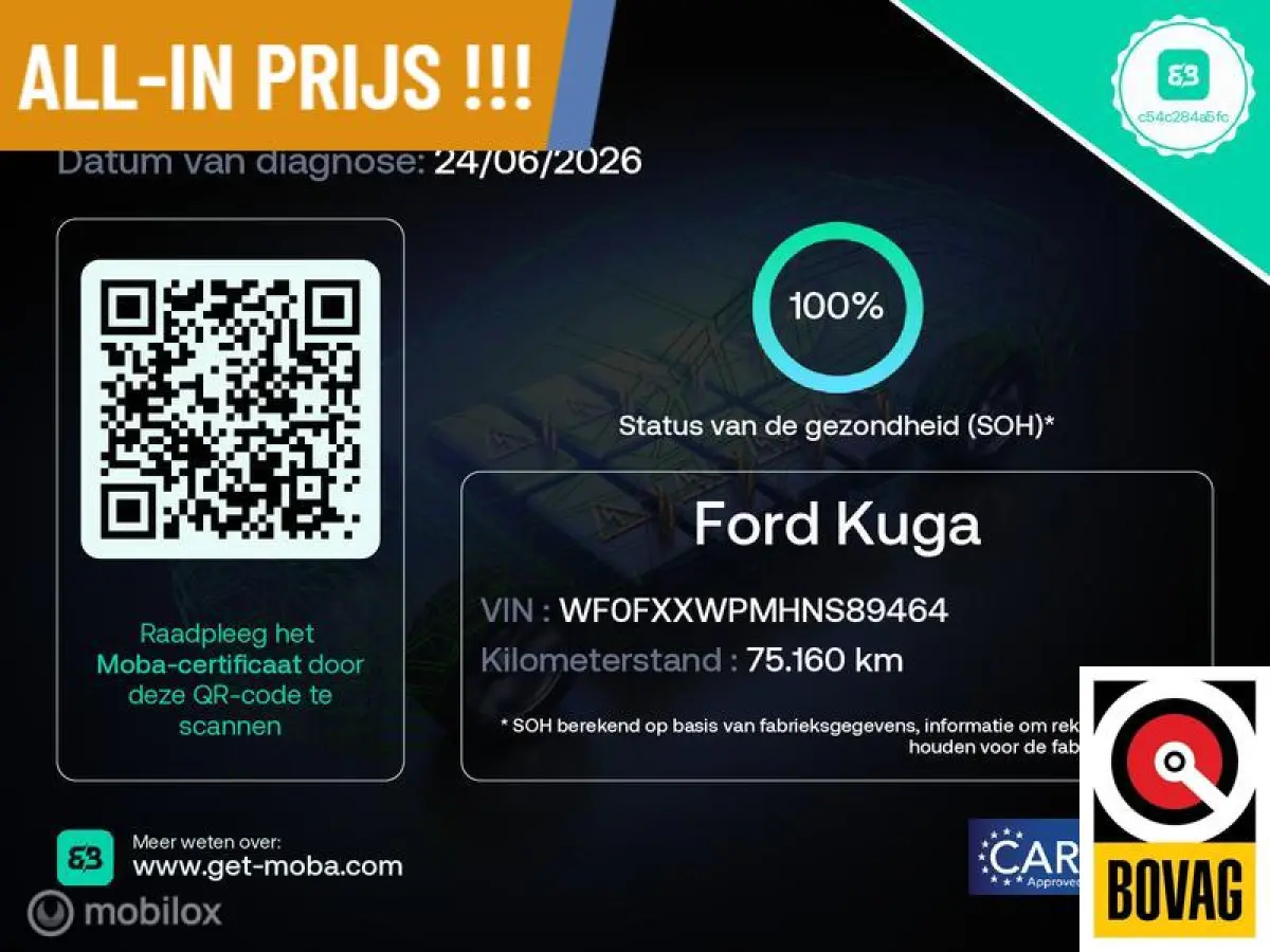 2.5 PHEV Titanium Head-Up / Navi / Clima / Winterpakket