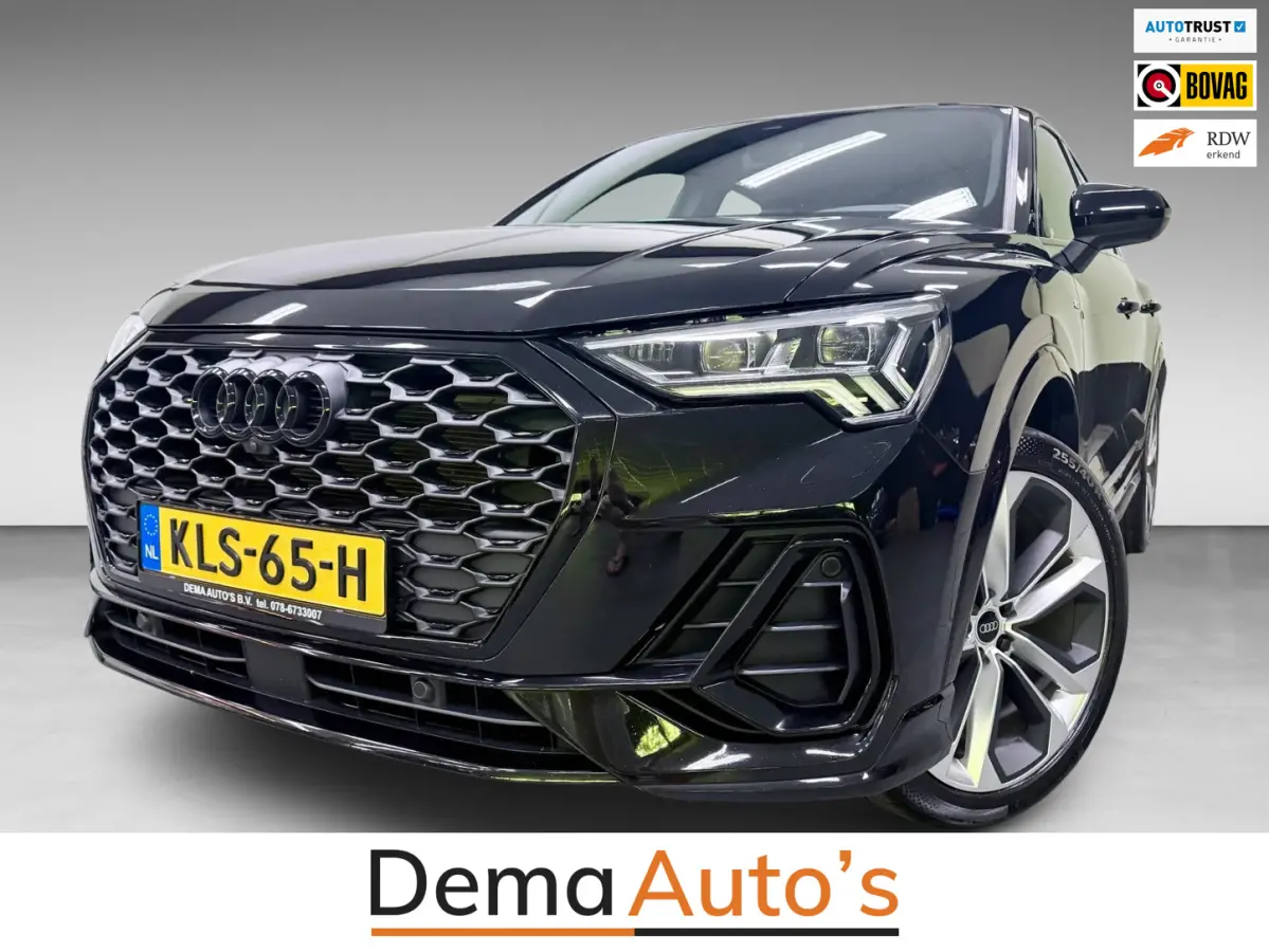 35 TFSI 2X S-LINE BLACKLINE 20'' SFEERVERL/CARPLAY/ADAPT-CR/DAB/SONOS/ELECTR-STOELEN///