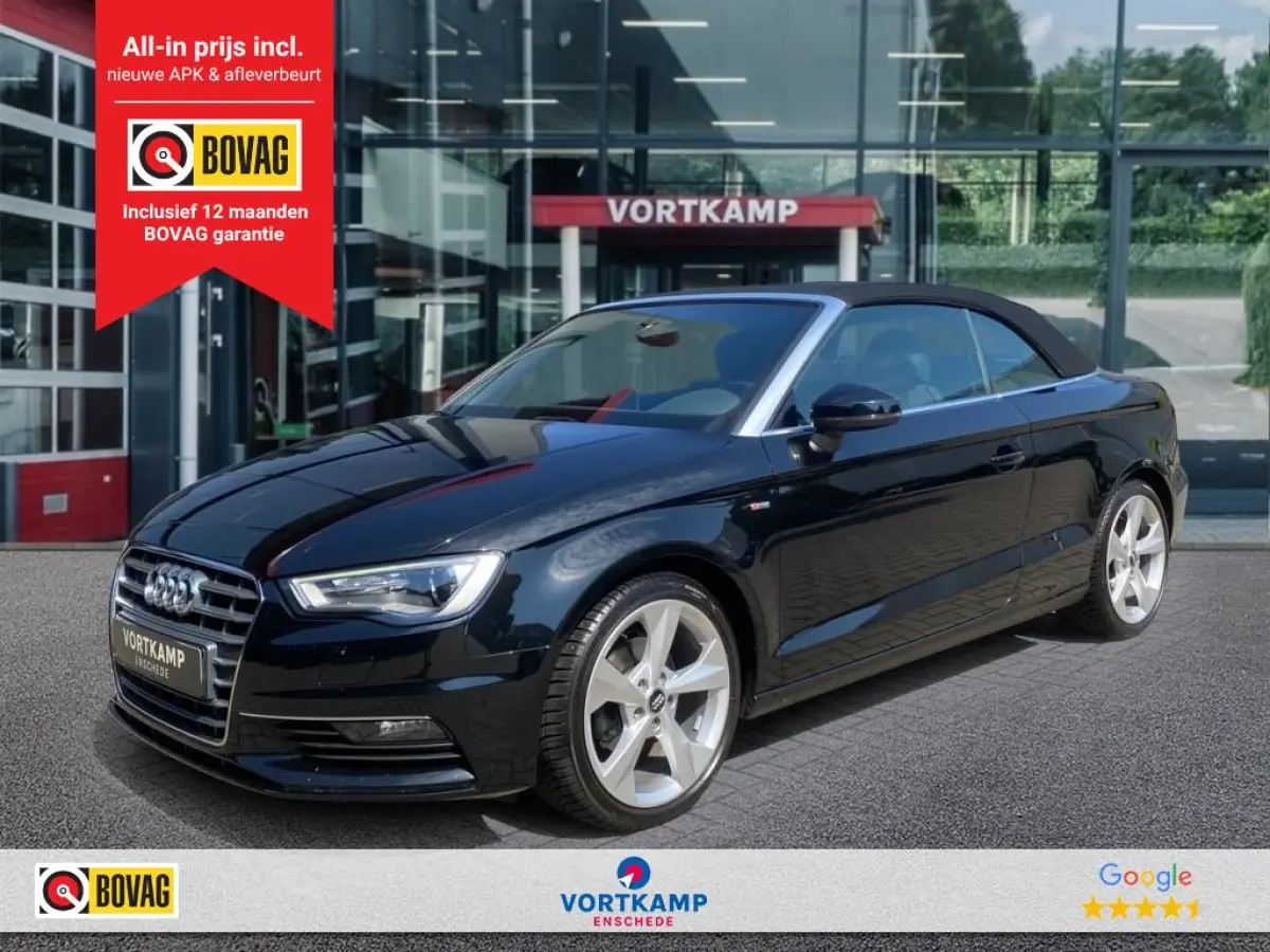 1.4 TFSI S-LINE ALCAN-LEDER/CRUISE/PDC/CLIMA/STOELVERW/NAVI