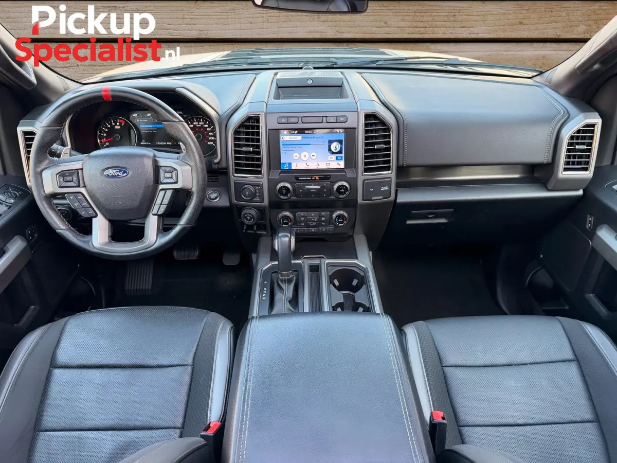 USA 3.5 V6 Ecoboost SuperCab Raptor , DIKSTE VAN NL!! , COMPLETE HISTORIE , BLACK ON BLACK ,