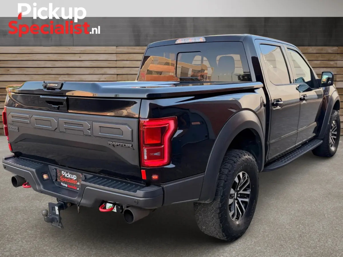 USA 3.5 V6 Ecoboost SuperCab Raptor , DIKSTE VAN NL!! , COMPLETE HISTORIE , BLACK ON BLACK ,