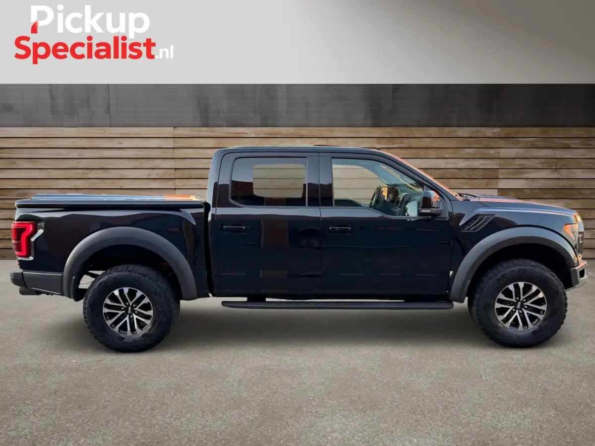 USA 3.5 V6 Ecoboost SuperCab Raptor , DIKSTE VAN NL!! , COMPLETE HISTORIE , BLACK ON BLACK ,
