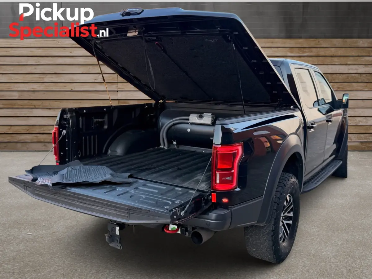USA 3.5 V6 Ecoboost SuperCab Raptor , DIKSTE VAN NL!! , COMPLETE HISTORIE , BLACK ON BLACK ,