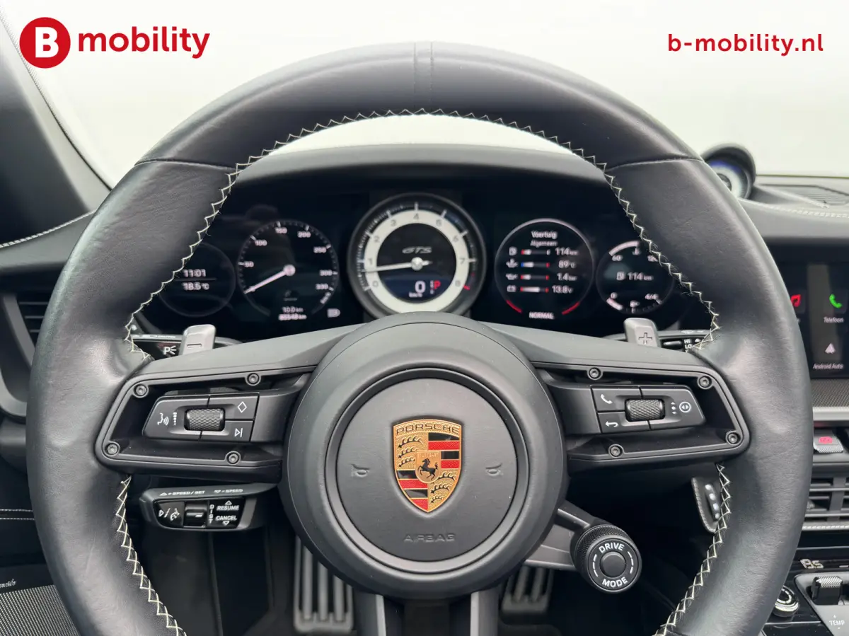 992 3.0 4 GTS Sport Chrono Burmester Dealer Onderhouden NL Auto! | 360 Camera | Adaptive Cruise Control | Stoelverwarming / Ventilatie