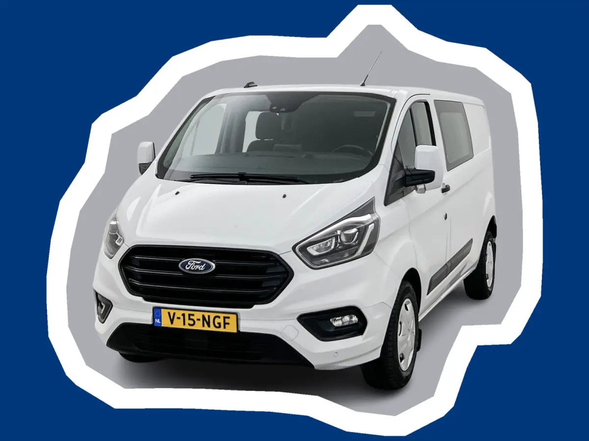 320 2.0 TDCI L2H1 Limited DC 130pk Automaat Navigatie Dubbele cabine Stoelverwarming Trekhaak Cruise control Airco Euro 6
