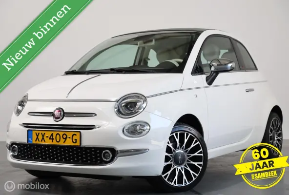 0.9 TwinAir Turbo Collezione - Cabrio - Bluetooth - Navigatie