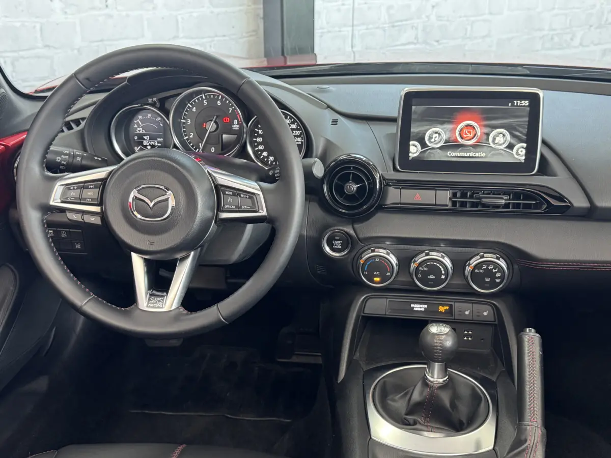 1.5 SkyActiv-G 131 GT-M Cabrio Leder Stoelverwarming