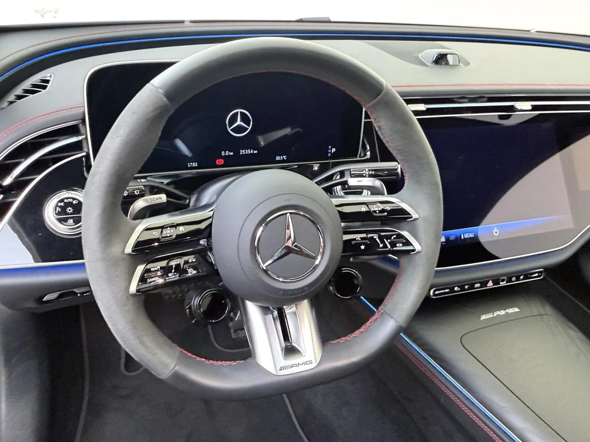 AMG 53 4MATIC+ Night Edition / Opaalwit Magno/ Panoramadak/ SUPERSCREEN/ Dynamic Plus/ Night 1+2/ Perf. Stoelen/ El. Trekhaak/ UNIEK!