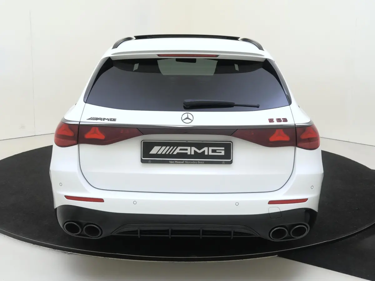 AMG 53 4MATIC+ Night Edition / Opaalwit Magno/ Panoramadak/ SUPERSCREEN/ Dynamic Plus/ Night 1+2/ Perf. Stoelen/ El. Trekhaak/ UNIEK!