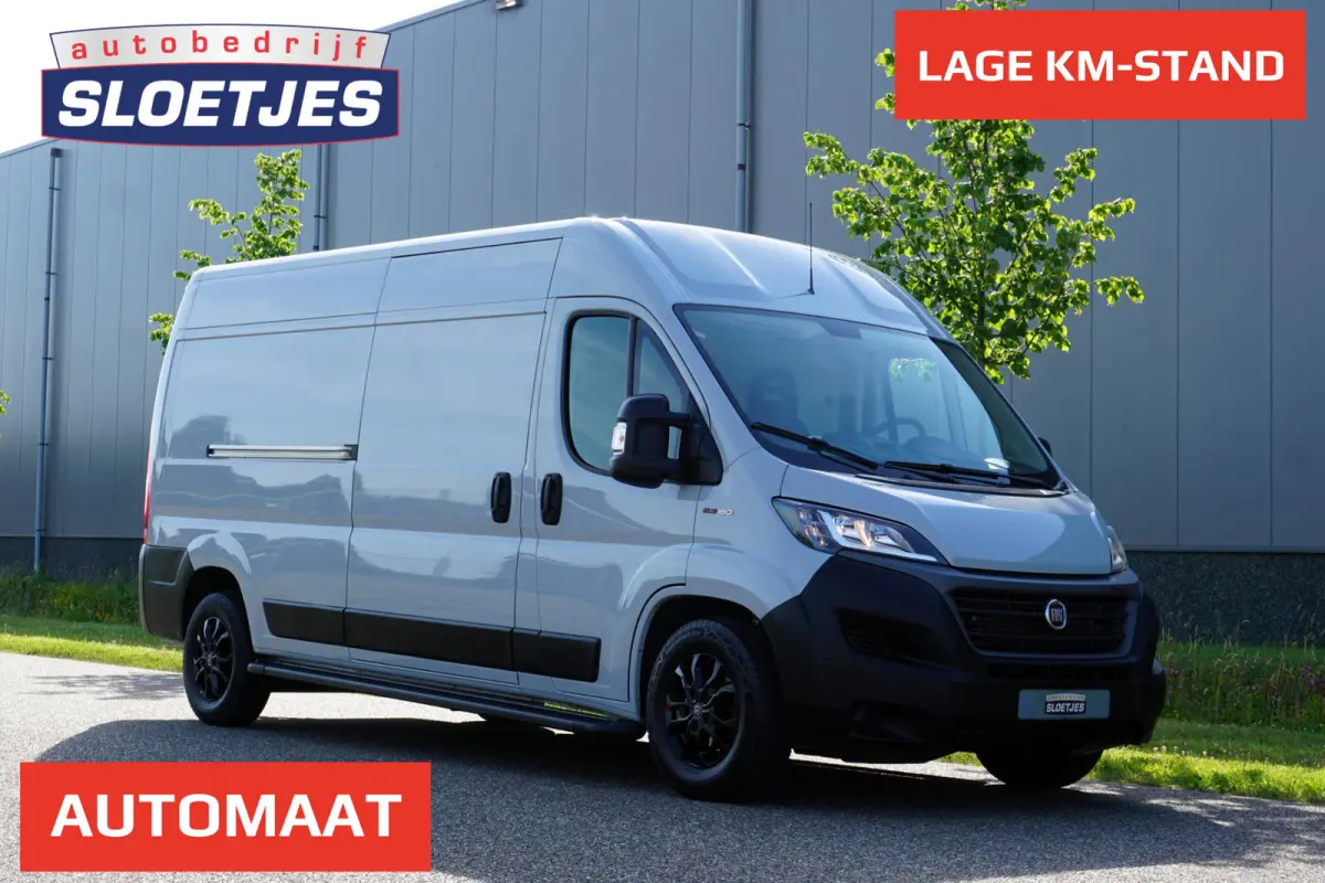 35H 2.3 MultiJet L3H2 in Topstaat |Grijs |160 pk |Volautomatische versnellingsbak |Camera |Cruise |Navi |Trekhaak |Climate control |1e eigenaar |3500 KG
