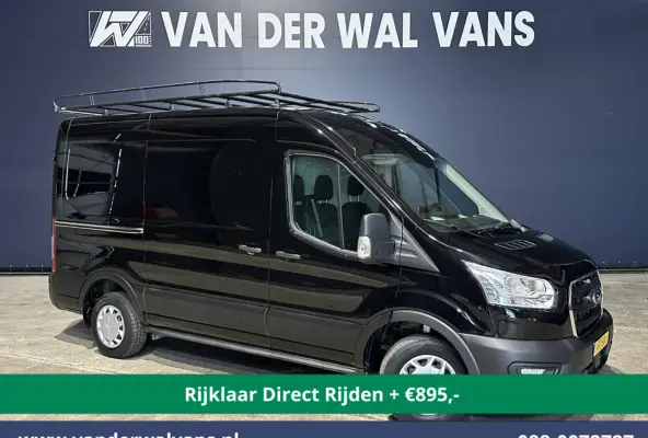 2.0 TDCI L2H2 Euro6 *Nieuwe apk* Airco | Camera | Navigatie | Imperiaal | Trekhaak | Trap Cruisecontrol, Parkeersensoren, Bijrijdersbank