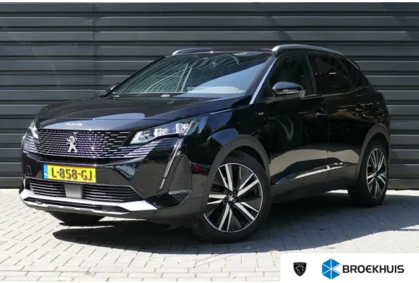 1.2 PURETECH 130PK GT AUTOMAAT / ALCANTARA / CAMERA V+A / TREKHAAK /19"LMV / KEYLESS / FULL-LED / MASSAGESTOEL / ELEKTR. ACHTERKLEP / NAVI / CLIMA / PDC / BLUETOOTH / ADAPT. CRUISECONTROL / 