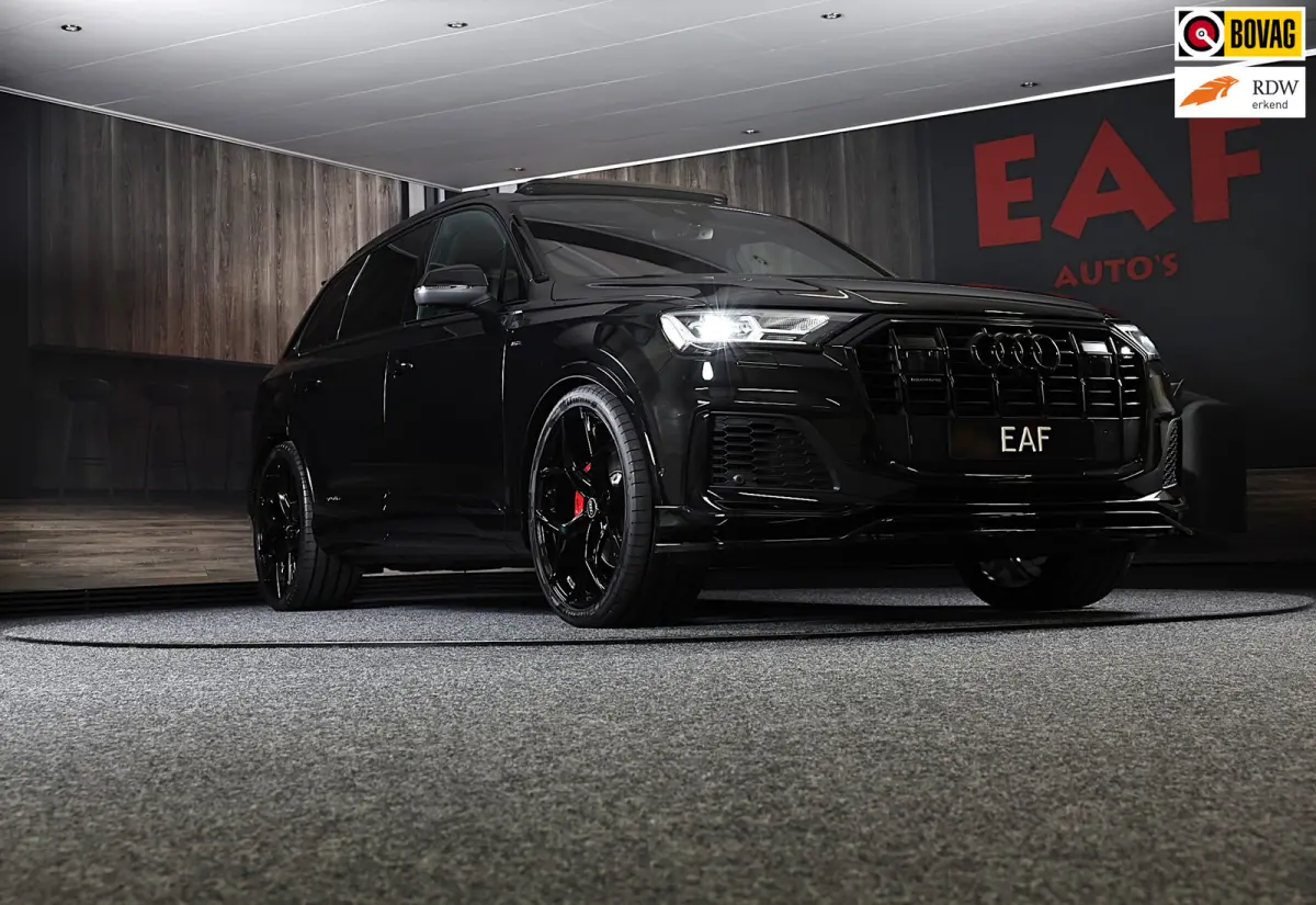 55 TFSI Quattro SQ7 Look / 7 Persoons / RS Zetels / Head Up / Open Pano / Acc / Memory / Dode Hoek / 23 Inch / Trekhaak