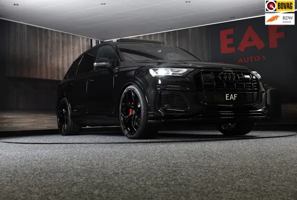 55 TFSI Quattro SQ7 Look / 7 Persoons / RS Zetels / Head Up / Open Pano / Acc / Memory / Dode Hoek / 23 Inch / Trekhaak